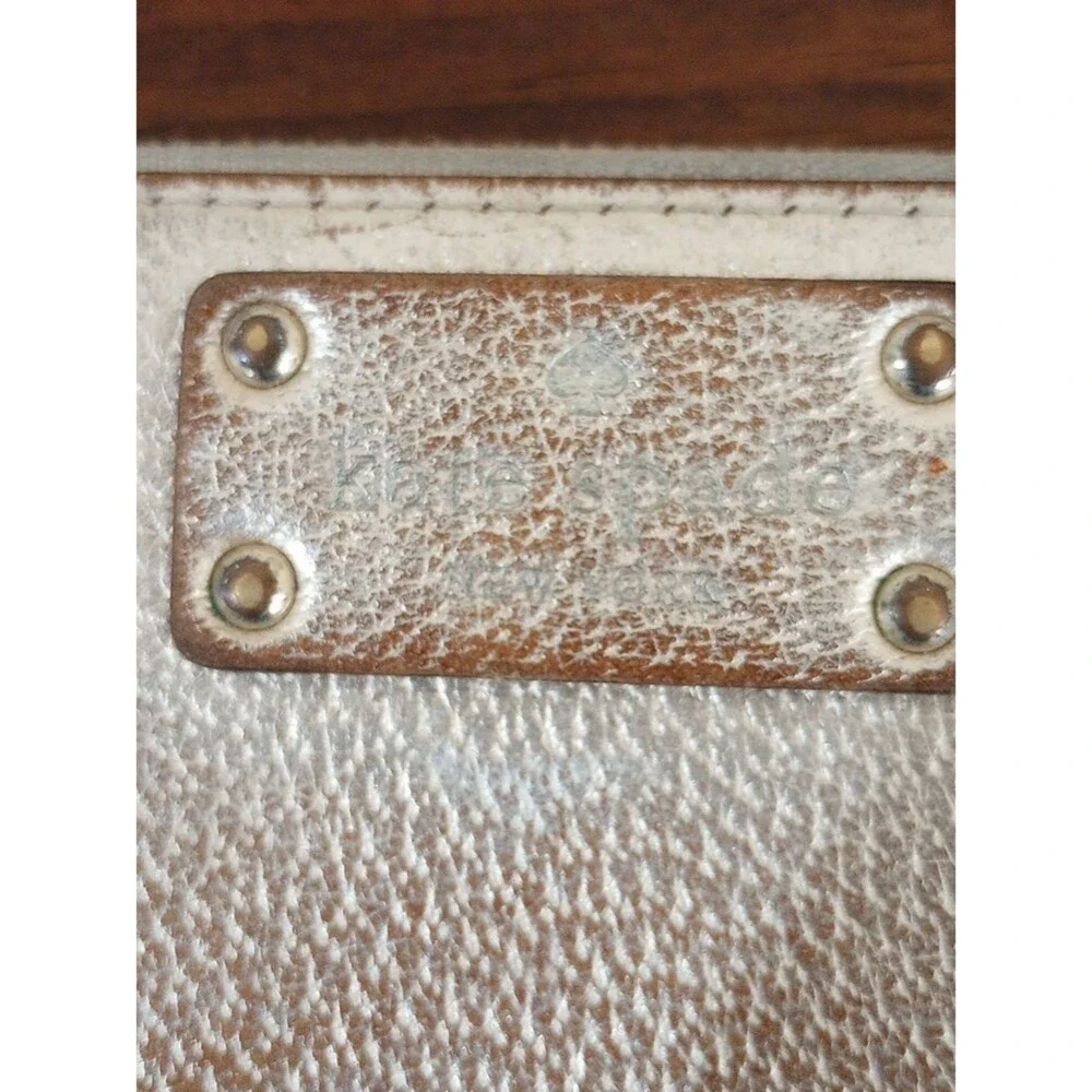 Kate Spade New York Rose Gold Wellesley Neda Metallic Leather Wallet